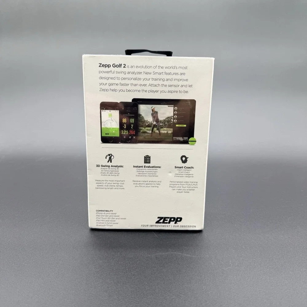 Zepp Golf 2 Swing Analyzer Bluetooth Training Sensor New Sealed